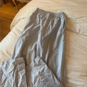 Djerf Avenue Gray Sweatpants Relaxed Fit Joggers